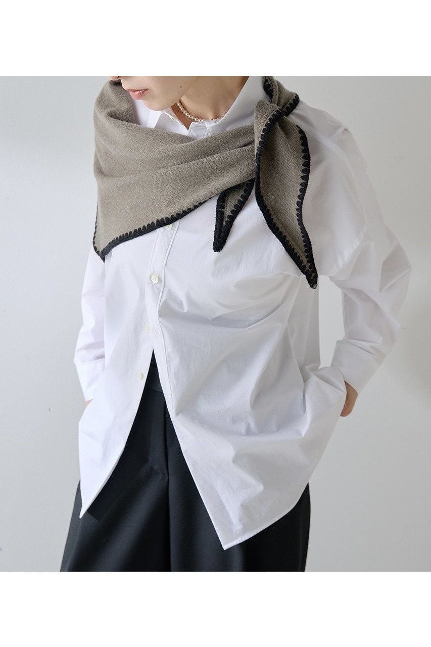 【ウィムガゼット/Whim Gazette】の【Christian AKS】Wool Stitch Stole 人気、トレンドファッション・服の通販 founy(ファニー) 　ファッション　Fashion　レディースファッション　Fashion for Women　ストール　Soft & Warm Scarves　マフラー・スヌード / 冬小物の定番　Scarves & Mufflers　シンプル　Simple, Minimal　スカーフ　Scarf, Neckwear　ストール　Stole, Wrap　マフラー　Scarf, Muffler　モノトーン　Monotone, Black and White　A/W・秋冬　Autumn/Winter　2025年　2025　2025-2026秋冬・A/W　Autumn/Winter 2025–26 AW25–26　other-3|ID: prp329100004645436 ipo3291000000033526682