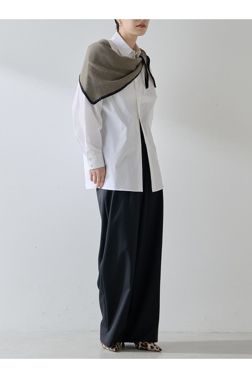 【ウィムガゼット/Whim Gazette】の【Christian AKS】Wool Stitch Stole 人気、トレンドファッション・服の通販 founy(ファニー) 　ファッション　Fashion　レディースファッション　Fashion for Women　ストール　Soft & Warm Scarves　マフラー・スヌード / 冬小物の定番　Scarves & Mufflers　シンプル　Simple, Minimal　スカーフ　Scarf, Neckwear　ストール　Stole, Wrap　マフラー　Scarf, Muffler　モノトーン　Monotone, Black and White　A/W・秋冬　Autumn/Winter　2025年　2025　2025-2026秋冬・A/W　Autumn/Winter 2025–26 AW25–26　other-5|ID: prp329100004645436 ipo3291000000033526685