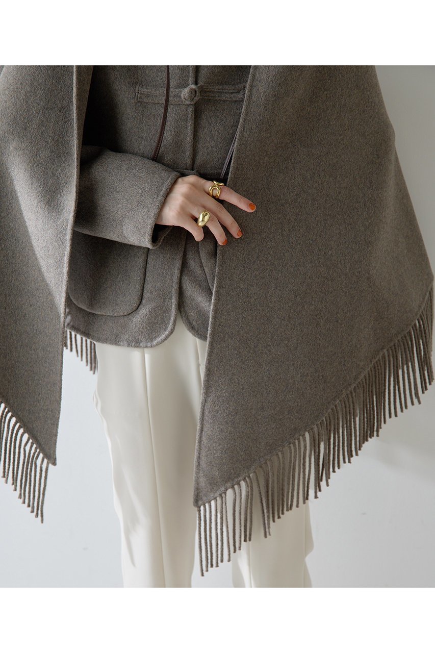 【ウィムガゼット/Whim Gazette】の【Christian AKS】Wool Fringe Stole 人気、トレンドファッション・服の通販 founy(ファニー) 　ファッション　Fashion　レディースファッション　Fashion for Women　ストール　Soft & Warm Scarves　マフラー・スヌード / 冬小物の定番　Scarves & Mufflers　シンプル　Simple, Minimal　ストール　Stole, Wrap　フリンジ　Fringe, Tassel　別注　Limited Edition, Custom Order　マフラー　Scarf, Muffler　A/W・秋冬　Autumn/Winter　2025年　2025　2025-2026秋冬・A/W　Autumn/Winter 2025–26 AW25–26　other-6|ID: prp329100004645438 ipo3291000000033526700