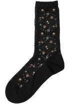 【アンティパスト/ANTIPAST】のローズ ウォールソックス 人気、トレンドファッション・服の通販 founy(ファニー) ファッション Fashion レディースファッション Fashion for Women ソックス&靴下 Socks & Hosiery レッグウェア・ストッキング Legwear & Hosiery シンプル Simple, Minimal ソックス Socks, Hosiery ローズ Rose, Rose Motif エレガント 上品 Elegant thumbnail ブラック|ID: prp329100004645449 ipo3291000000036133421