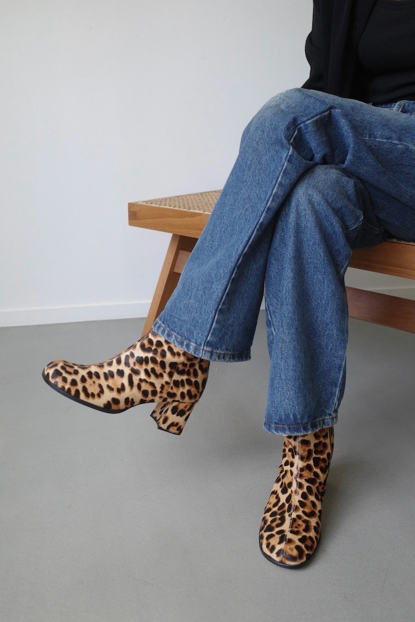 【ヒューン/HEWN】のレオパード柄アンクルブーツ 人気、トレンドファッション・服の通販 founy(ファニー) ファッション Fashion レディースファッション Fashion for Women アンクル Ankle-Length Design ショート Short, Short Length シンプル Simple, Minimal デニム Denim, Jeans Material フォルム Silhouette, Form ブロック Block, Solid Block Pattern レオパード Leopard, Animal Print other-2|ID: prp329100004645459 ipo3291000000036039270
