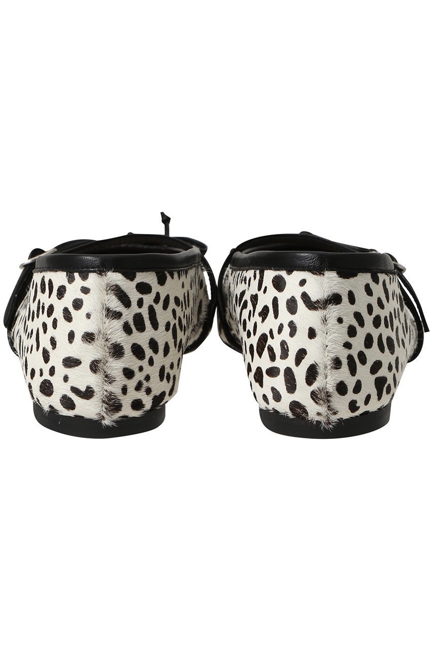 【ヒューン/HEWN】のダルメシアン柄スクエアトゥバレエシューズ 人気、トレンドファッション・服の通販 founy(ファニー) 　ファッション　Fashion　レディースファッション　Fashion for Women　シューズ　Shoes, Footwear　バレエ　Ballet, Ballet Style　フラット　Flat, Flat Shoes　フロント　Front, Front Design　リボン　Ribbon, Bow　other-4|ID: prp329100004645464 ipo3291000000036039345