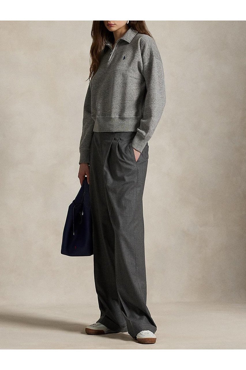 【ラルフローレン/RALPH LAUREN】の【POLO RALPH LAUREN】PRL HZ ロングスリーブ スウェットシャツ 人気、トレンドファッション・服の通販 founy(ファニー) 　ファッション　Fashion　レディースファッション　Fashion for Women　トップス・カットソー　Cut & Sew Tops　シャツ・ブラウス・オフィスカジュアル　Elegant Blouses & Button-Ups　レディースパーカー・カジュアルフーディー　Casual Hoodies & Sweatshirts　ロングTシャツ・Tシャツ　Longline T-Shirts & Tees　スウェット・クルーネックトップス　Sweatshirts & Crewnecks / Relaxed Fit Sweat Tops　カットソー・ベーシックTシャツ　Cut-and-Sewn Tops / Stretch Tees & Basics　2025年　2025　2025-2026秋冬・A/W　Autumn/Winter 2025–26 AW25–26　シンプル　Simple, Minimal　スリーブ　Sleeve, Long Sleeve / Short Sleeve　バランス　Balance, Style Balance　フェミニン　Feminine, Girly　ボトム　Bottoms, Lower Wear　ラッフル　Ruffle, Frill　ロング　Long, Long-Length　エレガント 上品　Elegant　A/W・秋冬　Autumn/Winter　other-3|ID: prp329100004645472 ipo3291000000033526955