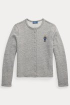 【ラルフローレン/RALPH LAUREN】の【POLO RALPH LAUREN】Polo ベア フレンチ テリー カーディガン グレー|ID: prp329100004645473 ipo3291000000033526960