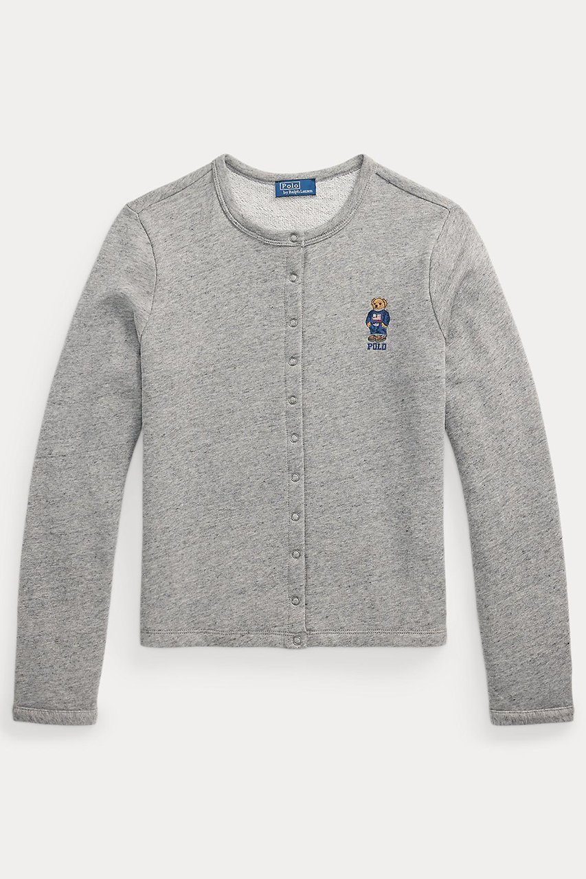 【ラルフローレン/RALPH LAUREN】の【POLO RALPH LAUREN】Polo ベア フレンチ テリー カーディガン インテリア・キッズ・メンズ・レディースファッション・服の通販 founy(ファニー) 　ファッション　Fashion　レディースファッション　Fashion for Women　トップス・カットソー　Cut & Sew Tops　カーディガン・羽織り　Layered Style Cardigans　シャツ・ブラウス・オフィスカジュアル　Elegant Blouses & Button-Ups　ロングTシャツ・Tシャツ　Longline T-Shirts & Tees　カットソー・ベーシックTシャツ　Cut-and-Sewn Tops / Stretch Tees & Basics　2025年　2025　2025-2026秋冬・A/W　Autumn/Winter 2025–26 AW25–26　カーディガン　Cardigan, Knitwear　スタイリッシュ　Stylish, Fashionable　フレンチ　French, French Style　A/W・秋冬　Autumn/Winter　グレー|ID: prp329100004645473 ipo3291000000033526960