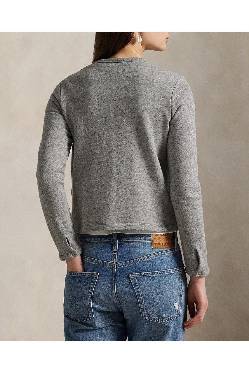 【ラルフローレン/RALPH LAUREN】の【POLO RALPH LAUREN】Polo ベア フレンチ テリー カーディガン 人気、トレンドファッション・服の通販 founy(ファニー) 　ファッション　Fashion　レディースファッション　Fashion for Women　トップス・カットソー　Cut & Sew Tops　カーディガン・羽織り　Layered Style Cardigans　シャツ・ブラウス・オフィスカジュアル　Elegant Blouses & Button-Ups　ロングTシャツ・Tシャツ　Longline T-Shirts & Tees　カットソー・ベーシックTシャツ　Cut-and-Sewn Tops / Stretch Tees & Basics　2025年　2025　2025-2026秋冬・A/W　Autumn/Winter 2025–26 AW25–26　カーディガン　Cardigan, Knitwear　スタイリッシュ　Stylish, Fashionable　フレンチ　French, French Style　A/W・秋冬　Autumn/Winter　other-4|ID: prp329100004645473 ipo3291000000033526966