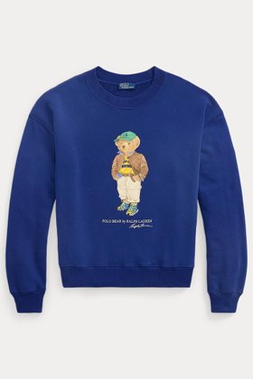 【ラルフローレン/RALPH LAUREN】の【POLO RALPH LAUREN】Polo ベア ライトウェイト フリース クルーネック 人気、トレンドファッション・服の通販 founy(ファニー) ファッション Fashion レディースファッション Fashion for Women トップス・カットソー Cut & Sew Tops シャツ・ブラウス・オフィスカジュアル Elegant Blouses & Button-Ups レディースパーカー・カジュアルフーディー Casual Hoodies & Sweatshirts ロングTシャツ・Tシャツ Longline T-Shirts & Tees スウェット・クルーネックトップス Sweatshirts & Crewnecks / Relaxed Fit Sweat Tops カットソー・ベーシックTシャツ Cut-and-Sewn Tops / Stretch Tees & Basics 2025年 2025 2025-2026秋冬・A/W Autumn/Winter 2025–26 AW25–26 クラシック Classic, Timeless Style プリント Print, Printed Pattern モチーフ Motif, Design Theme ラバー Rubber, Rubber Sole A/W・秋冬 Autumn/Winter |ID:prp329100004645474