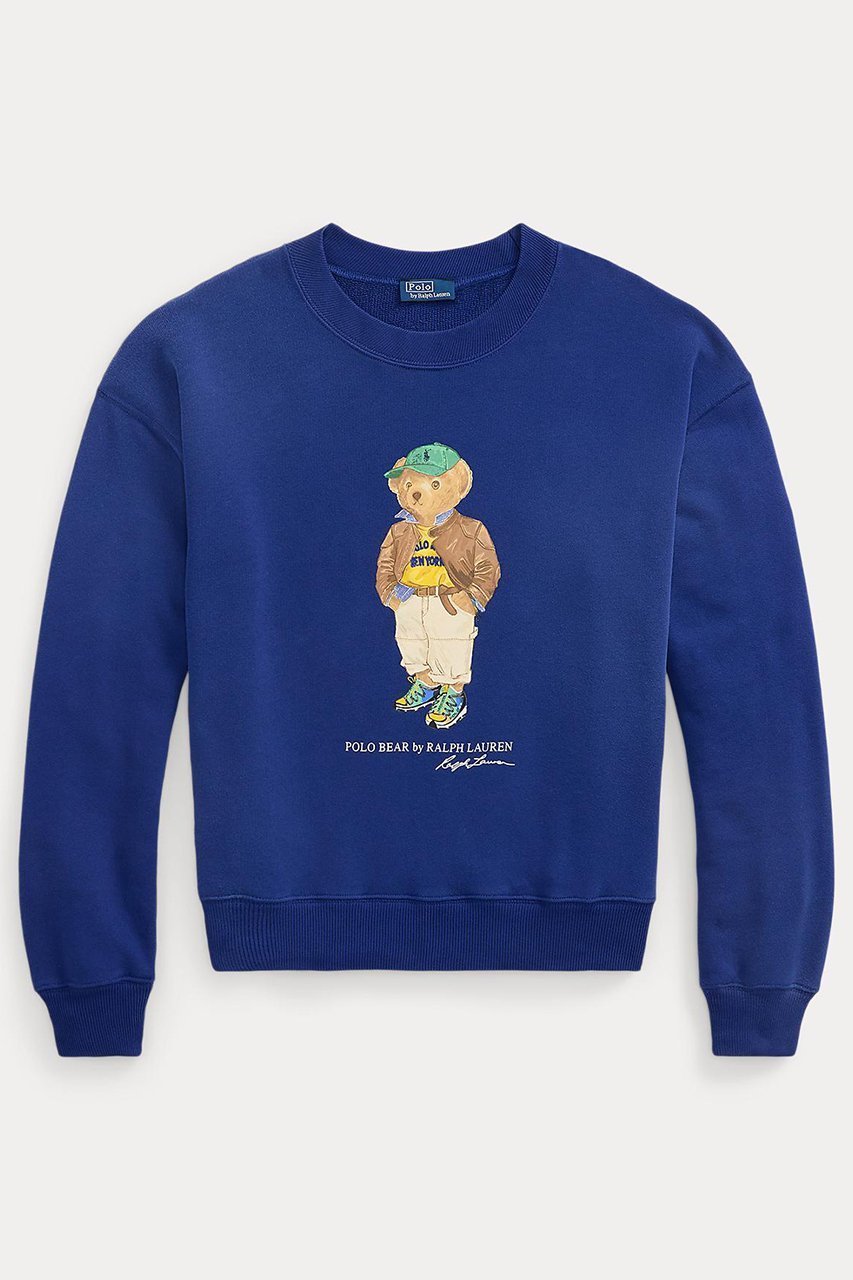【ラルフローレン/RALPH LAUREN】の【POLO RALPH LAUREN】Polo ベア ライトウェイト フリース クルーネック 人気、トレンドファッション・服の通販 founy(ファニー) 　ファッション　Fashion　レディースファッション　Fashion for Women　トップス・カットソー　Cut & Sew Tops　シャツ・ブラウス・オフィスカジュアル　Elegant Blouses & Button-Ups　レディースパーカー・カジュアルフーディー　Casual Hoodies & Sweatshirts　ロングTシャツ・Tシャツ　Longline T-Shirts & Tees　スウェット・クルーネックトップス　Sweatshirts & Crewnecks / Relaxed Fit Sweat Tops　カットソー・ベーシックTシャツ　Cut-and-Sewn Tops / Stretch Tees & Basics　2025年　2025　2025-2026秋冬・A/W　Autumn/Winter 2025–26 AW25–26　クラシック　Classic, Timeless Style　プリント　Print, Printed Pattern　モチーフ　Motif, Design Theme　ラバー　Rubber, Rubber Sole　A/W・秋冬　Autumn/Winter　 other-1|ID: prp329100004645474 ipo3291000000033526979