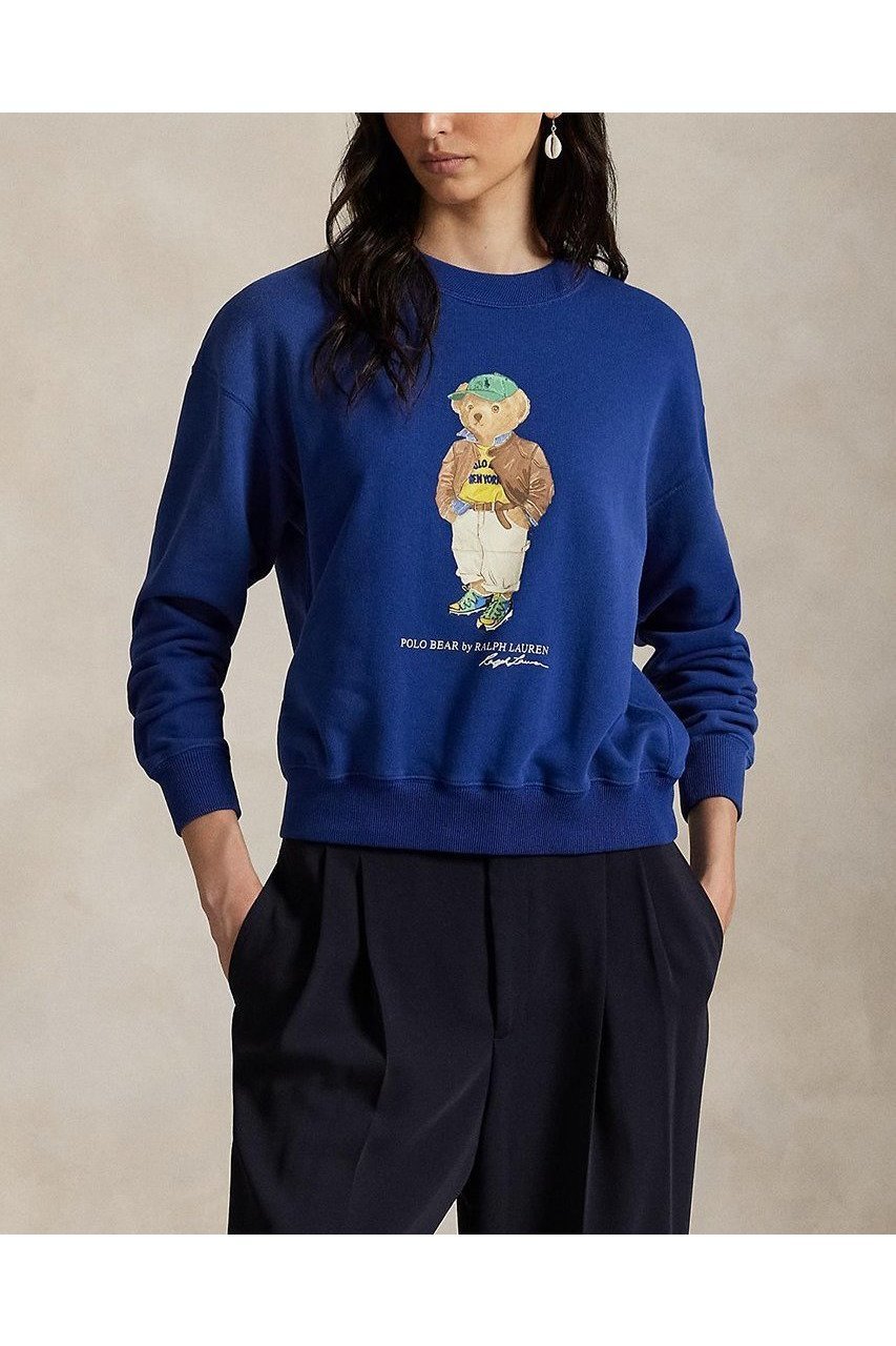【ラルフローレン/RALPH LAUREN】の【POLO RALPH LAUREN】Polo ベア ライトウェイト フリース クルーネック 人気、トレンドファッション・服の通販 founy(ファニー) 　ファッション　Fashion　レディースファッション　Fashion for Women　トップス・カットソー　Cut & Sew Tops　シャツ・ブラウス・オフィスカジュアル　Elegant Blouses & Button-Ups　レディースパーカー・カジュアルフーディー　Casual Hoodies & Sweatshirts　ロングTシャツ・Tシャツ　Longline T-Shirts & Tees　スウェット・クルーネックトップス　Sweatshirts & Crewnecks / Relaxed Fit Sweat Tops　カットソー・ベーシックTシャツ　Cut-and-Sewn Tops / Stretch Tees & Basics　2025年　2025　2025-2026秋冬・A/W　Autumn/Winter 2025–26 AW25–26　クラシック　Classic, Timeless Style　プリント　Print, Printed Pattern　モチーフ　Motif, Design Theme　ラバー　Rubber, Rubber Sole　A/W・秋冬　Autumn/Winter　other-5|ID: prp329100004645474 ipo3291000000033526985