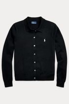 【ラルフローレン/RALPH LAUREN】の【POLO RALPH LAUREN】ポロカラー ボタンド カーディガン ブラック|ID: prp329100004645476 ipo3291000000033526989
