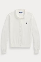 【ラルフローレン/RALPH LAUREN】の【POLO RALPH LAUREN】ポロカラー ボタンド カーディガン ホワイト|ID: prp329100004645476 ipo3291000000033526991