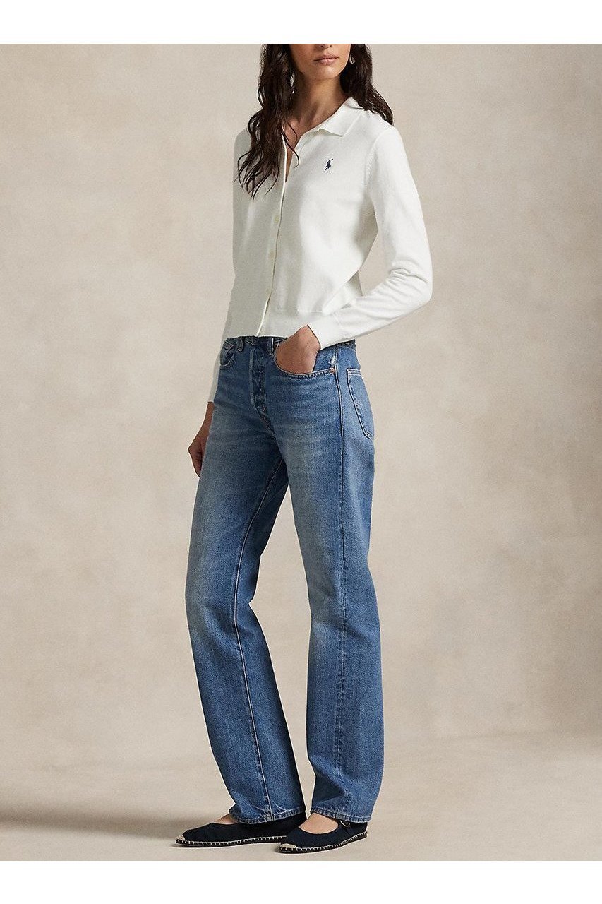 【ラルフローレン/RALPH LAUREN】の【POLO RALPH LAUREN】ポロカラー ボタンド カーディガン 人気、トレンドファッション・服の通販 founy(ファニー) 　ファッション　Fashion　レディースファッション　Fashion for Women　トップス・カットソー　Cut & Sew Tops　カーディガン・羽織り　Layered Style Cardigans　シャツ・ブラウス・オフィスカジュアル　Elegant Blouses & Button-Ups　ロングTシャツ・Tシャツ　Longline T-Shirts & Tees　カットソー・ベーシックTシャツ　Cut-and-Sewn Tops / Stretch Tees & Basics　2025年　2025　2025-2026秋冬・A/W　Autumn/Winter 2025–26 AW25–26　カーディガン　Cardigan, Knitwear　クラシック　Classic, Timeless Style　エレガント 上品　Elegant　A/W・秋冬　Autumn/Winter　other-3|ID: prp329100004645476 ipo3291000000033526994