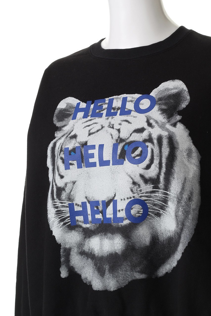 【オブラダ/Oblada】のTIGER スウェット 人気、トレンドファッション・服の通販 founy(ファニー) 　ファッション　Fashion　レディースファッション　Fashion for Women　トップス・カットソー　Cut & Sew Tops　シャツ・ブラウス・オフィスカジュアル　Elegant Blouses & Button-Ups　レディースパーカー・カジュアルフーディー　Casual Hoodies & Sweatshirts　ロングTシャツ・Tシャツ　Longline T-Shirts & Tees　スウェット・クルーネックトップス　Sweatshirts & Crewnecks / Relaxed Fit Sweat Tops　カットソー・ベーシックTシャツ　Cut-and-Sewn Tops / Stretch Tees & Basics　2025年　2025　2025-2026秋冬・A/W　Autumn/Winter 2025–26 AW25–26　ショート　Short, Short Length　スウェット / スエット　Sweatshirt, Sweatwear　プリント　Print, Printed Pattern　A/W・秋冬　Autumn/Winter　other-5|ID: prp329100004645479 ipo3291000000033527017