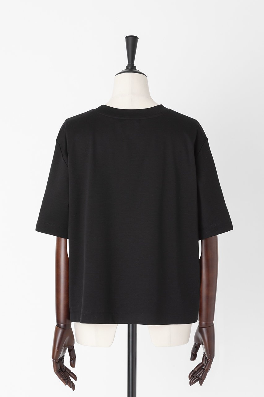 【オーヴィル/EAUVIRE】のオフボディTシャツ 人気、トレンドファッション・服の通販 founy(ファニー) 　ファッション　Fashion　レディースファッション　Fashion for Women　トップス・カットソー　Cut & Sew Tops　シャツ・ブラウス・オフィスカジュアル　Elegant Blouses & Button-Ups　ロングTシャツ・Tシャツ　Longline T-Shirts & Tees　カットソー・ベーシックTシャツ　Cut-and-Sewn Tops / Stretch Tees & Basics　カットソー　Cut and Sewn Top　ショート　Short, Short Length　シルケット　Silket, Silky Cotton　ストレッチ　Stretch, Stretchy Fabric　スリーブ　Sleeve, Long Sleeve / Short Sleeve　バランス　Balance, Style Balance　ボトム　Bottoms, Lower Wear　エレガント 上品　Elegant　新作・新入荷　New Arrivals / New In　other-3|ID: prp329100004645482 ipo3291000000033527037