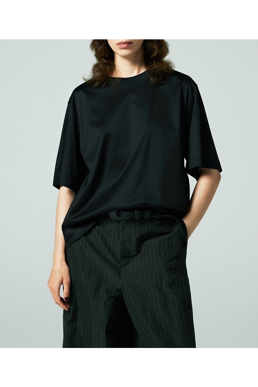 【オーヴィル/EAUVIRE】のオフボディTシャツ 人気、トレンドファッション・服の通販 founy(ファニー) 　ファッション　Fashion　レディースファッション　Fashion for Women　トップス・カットソー　Cut & Sew Tops　シャツ・ブラウス・オフィスカジュアル　Elegant Blouses & Button-Ups　ロングTシャツ・Tシャツ　Longline T-Shirts & Tees　カットソー・ベーシックTシャツ　Cut-and-Sewn Tops / Stretch Tees & Basics　カットソー　Cut and Sewn Top　ショート　Short, Short Length　シルケット　Silket, Silky Cotton　ストレッチ　Stretch, Stretchy Fabric　スリーブ　Sleeve, Long Sleeve / Short Sleeve　バランス　Balance, Style Balance　ボトム　Bottoms, Lower Wear　エレガント 上品　Elegant　新作・新入荷　New Arrivals / New In　other-8|ID: prp329100004645482 ipo3291000000033527046