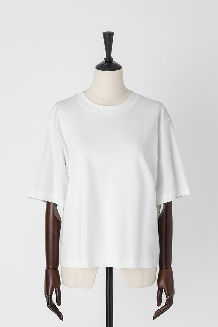 【オーヴィル/EAUVIRE】のオフボディTシャツ インテリア・キッズ・メンズ・レディースファッション・服の通販 founy(ファニー) https://founy.com/ ファッション Fashion レディースファッション Fashion for Women トップス・カットソー Cut & Sew Tops シャツ・ブラウス・オフィスカジュアル Elegant Blouses & Button-Ups ロングTシャツ・Tシャツ Longline T-Shirts & Tees カットソー・ベーシックTシャツ Cut-and-Sewn Tops / Stretch Tees & Basics カットソー Cut and Sewn Top ショート Short, Short Length シルケット Silket, Silky Cotton ストレッチ Stretch, Stretchy Fabric スリーブ Sleeve, Long Sleeve / Short Sleeve バランス Balance, Style Balance ボトム Bottoms, Lower Wear エレガント 上品 Elegant |ID: prp329100004645482 ipo3291000000036039390