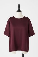 【オーヴィル/EAUVIRE】のウォッシャブルシルクTブラウス 人気、トレンドファッション・服の通販 founy(ファニー) ファッション Fashion レディースファッション Fashion for Women トップス・カットソー Cut & Sew Tops シャツ・ブラウス・オフィスカジュアル Elegant Blouses & Button-Ups ロングTシャツ・Tシャツ Longline T-Shirts & Tees カットソー・ベーシックTシャツ Cut-and-Sewn Tops / Stretch Tees & Basics サテン Satin, Glossy Fabric ショート Short, Short Length シルク Silk, 100% Silk ストレッチ Stretch, Stretchy Fabric スリーブ Sleeve, Long Sleeve / Short Sleeve エレガント 上品 Elegant 半袖 Short Sleeve, Half Sleeve 定番 Standard, Basic Item |ID:prp329100004645484
