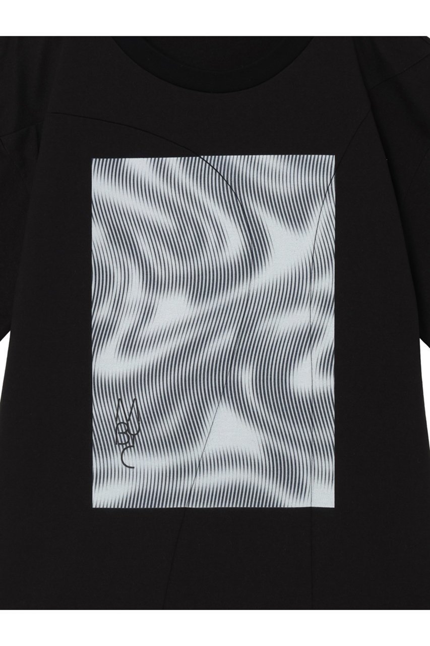 【ミラ ショーン バイ チカ キサダ/mila schon by chika kisada】のMBYCグラフィック Tシャツ 人気、トレンドファッション・服の通販 founy(ファニー) 　ファッション　Fashion　レディースファッション　Fashion for Women　トップス・カットソー　Cut & Sew Tops　シャツ・ブラウス・オフィスカジュアル　Elegant Blouses & Button-Ups　ロングTシャツ・Tシャツ　Longline T-Shirts & Tees　カットソー・ベーシックTシャツ　Cut-and-Sewn Tops / Stretch Tees & Basics　2025年　2025　2025-2026秋冬・A/W　Autumn/Winter 2025–26 AW25–26　なめらか　Smooth, Silky Texture　インナー　Innerwear　グラフィック　Graphic, Graphic Design　ショート　Short, Short Length　スリーブ　Sleeve, Long Sleeve / Short Sleeve　A/W・秋冬　Autumn/Winter　other-6|ID: prp329100004645486 ipo3291000000033527071