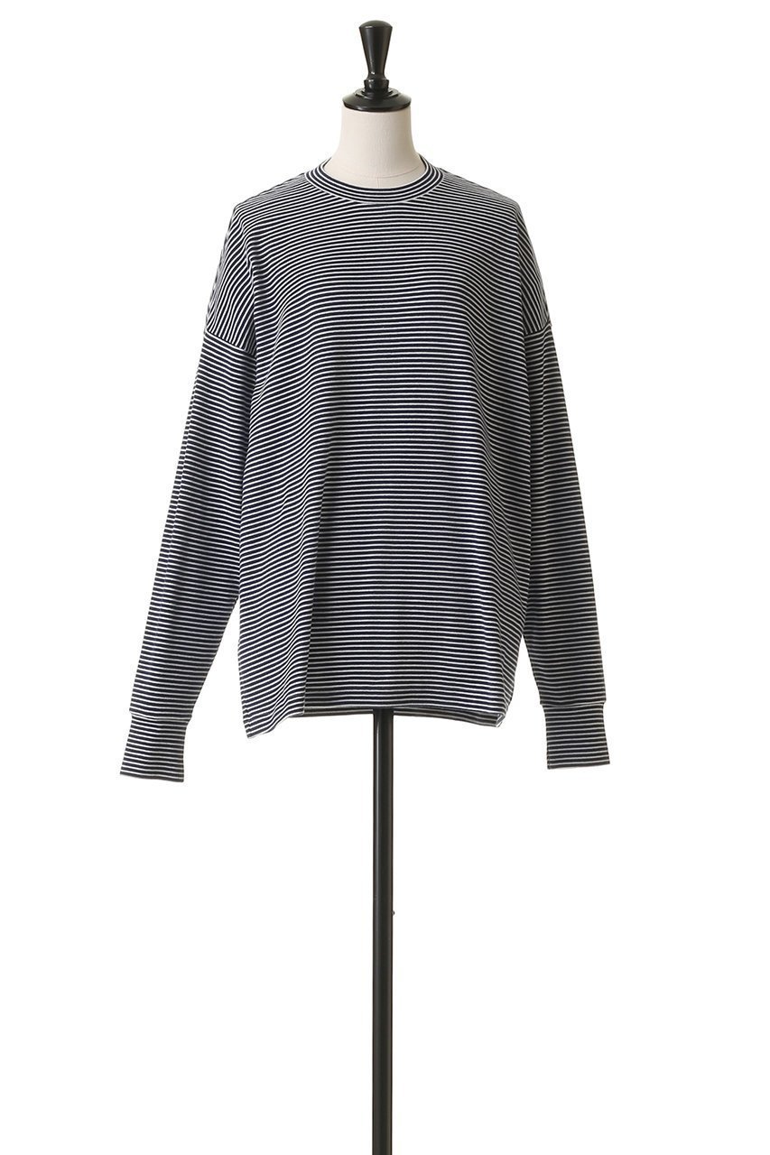 【ブラミンク/BLAMINK】のボーダーロングスリーブ 人気、トレンドファッション・服の通販 founy(ファニー) 　ファッション　Fashion　レディースファッション　Fashion for Women　トップス・カットソー　Cut & Sew Tops　シャツ・ブラウス・オフィスカジュアル　Elegant Blouses & Button-Ups　ロングTシャツ・Tシャツ　Longline T-Shirts & Tees　カットソー・ベーシックTシャツ　Cut-and-Sewn Tops / Stretch Tees & Basics　2025年　2025　2025-2026秋冬・A/W　Autumn/Winter 2025–26 AW25–26　スリーブ　Sleeve, Long Sleeve / Short Sleeve　トレンド　Trend, Trending Now　ボーダー　Border, Stripe　リラックス　Relax, Relaxed Fit　ロング　Long, Long-Length　定番　Standard, Basic Item　A/W・秋冬　Autumn/Winter　other-2|ID: prp329100004645489 ipo3291000000033527090