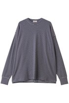 【ブラミンク/BLAMINK】のボーダーロングスリーブ 人気、トレンドファッション・服の通販 founy(ファニー) ファッション Fashion レディースファッション Fashion for Women トップス・カットソー Cut & Sew Tops シャツ・ブラウス・オフィスカジュアル Elegant Blouses & Button-Ups ロングTシャツ・Tシャツ Longline T-Shirts & Tees カットソー・ベーシックTシャツ Cut-and-Sewn Tops / Stretch Tees & Basics スリーブ Sleeve, Long Sleeve / Short Sleeve トレンド Trend, Trending Now ボーダー Border, Stripe リラックス Relax, Relaxed Fit ロング Long, Long-Length 定番 Standard, Basic Item thumbnail ネイビー|ID: prp329100004645489 ipo3291000000036039416