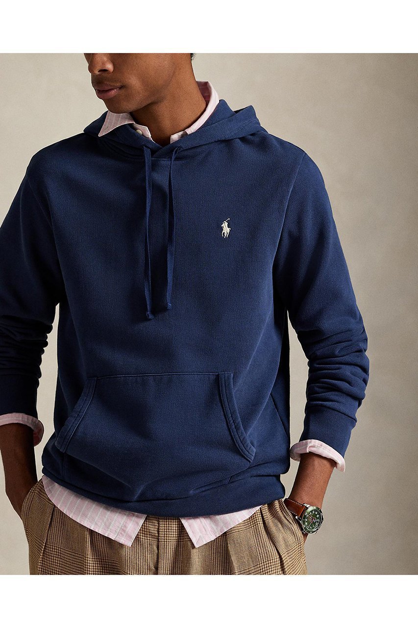 【ラルフローレン/RALPH LAUREN / MEN】の【MEN】【POLO RALPH LAUREN】ループバック テリー フーディ 人気、トレンドファッション・服の通販 founy(ファニー) 　ファッション　Fashion　メンズファッション　Fashion for Men　トップス・カットソー　Cut & Sew Tops　パーカー・フーディー / カジュアルコーデ　Hoodies & Parkas　メンズシャツ　Shirts　2025年　2025　2025-2026秋冬・A/W　Autumn/Winter 2025–26 AW25–26　ウォッシュ　Washed Finish　ループ　Loop, Loop Knit　ヴィンテージ　Vintage Style　定番　Standard, Basic Item　A/W・秋冬　Autumn/Winter　other-2|ID: prp329100004645491 ipo3291000000033527103