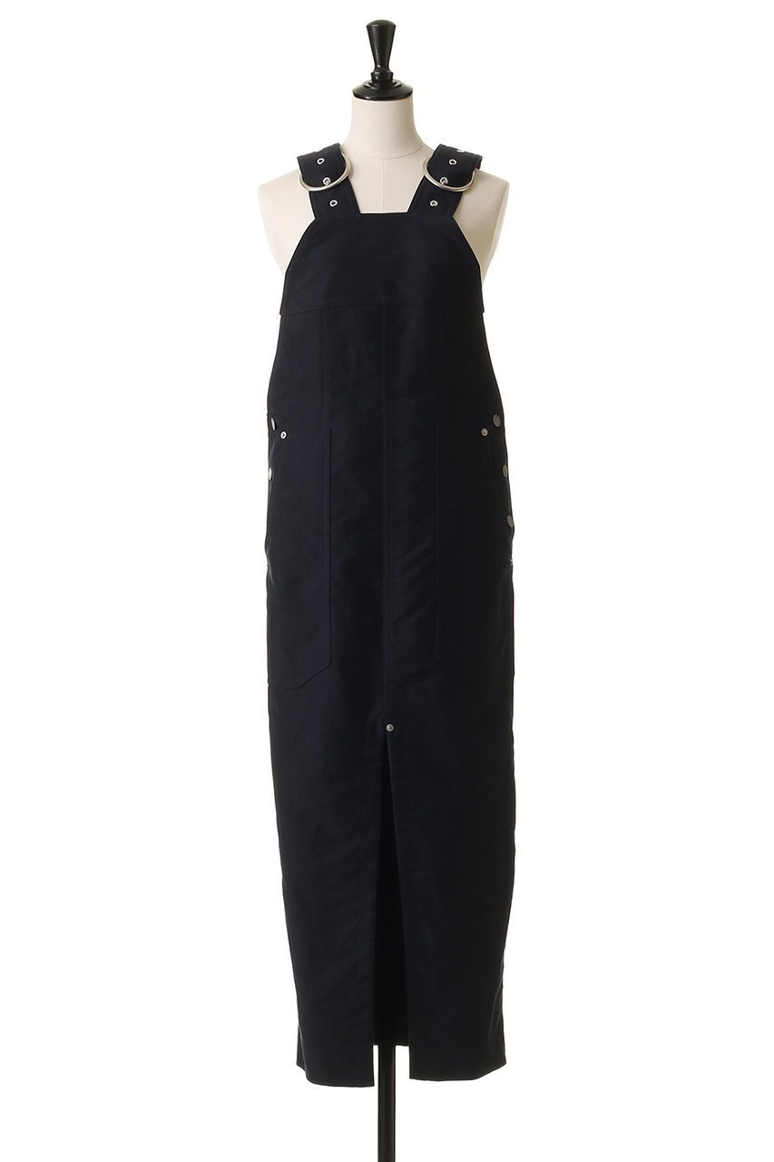 【ブラミンク/BLAMINK】のサロペットワンピース 人気、トレンドファッション・服の通販 founy(ファニー) 　ファッション　Fashion　レディースファッション　Fashion for Women　ワンピース　Dresses　チュニック　Tunic Tops & Dresses　サロペット&オールインワン　Dungarees & Jumpsuit Styles　2025年　2025　2025-2026秋冬・A/W　Autumn/Winter 2025–26 AW25–26　カットソー　Cut and Sewn Top　スリット　Slit, Slit Detail　チュニック　Tunic, Long Top　フロント　Front, Front Design　ラップ　Wrap, Wrap Design　ロング　Long, Long-Length　A/W・秋冬　Autumn/Winter　other-2|ID: prp329100004645493 ipo3291000000033527125