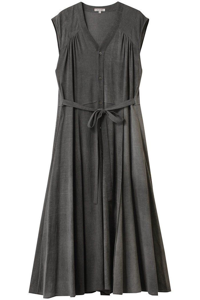 【ブラミンク/BLAMINK】のVネックノースリーブワンピース インテリア・キッズ・メンズ・レディースファッション・服の通販 founy(ファニー) https://founy.com/ ファッション Fashion レディースファッション Fashion for Women ワンピース Dresses チュニック Tunic Tops & Dresses チュニック Tunic, Long Top ノースリーブ Sleeveless, No-Sleeve リボン Ribbon, Bow ロング Long, Long-Length ヴィンテージ Vintage Style |ID: prp329100004645494 ipo3291000000036133474