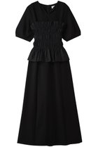 【マノフ/MANOF】のBUSTIER SET CUT ONE PIECE ワンピース 人気、トレンドファッション・服の通販 founy(ファニー) ファッション Fashion レディースファッション Fashion for Women ワンピース Dresses チュニック Tunic Tops & Dresses エレガント 上品 Elegant チュニック Tunic, Long Top フェミニン Feminine, Girly ロング Long, Long-Length thumbnail BLACK|ID: prp329100004645496 ipo3291000000035862666