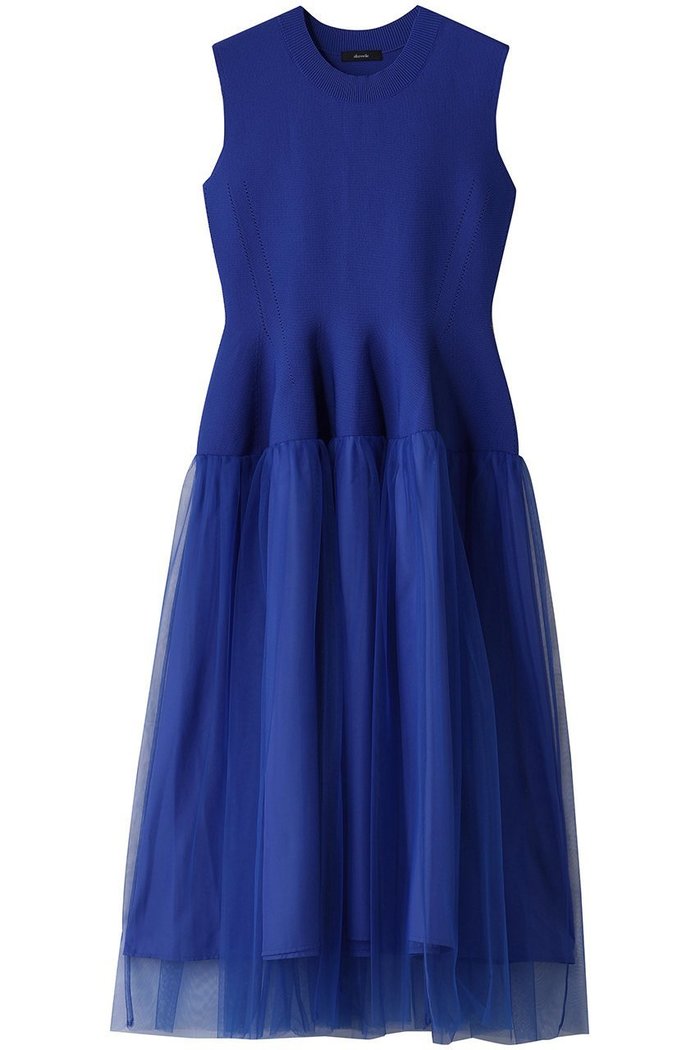 【アルアバイル/allureville】のドッキングタックフレアワンピース インテリア・キッズ・メンズ・レディースファッション・服の通販 founy(ファニー) https://founy.com/ ファッション Fashion レディースファッション Fashion for Women ワンピース Dresses チュニック Tunic Tops & Dresses オケージョン Occasion Wear カーディガン Cardigan, Knitwear ジャケット Jacket, Outerwear チュニック Tunic, Long Top チュール Tulip, Tulip Motif ノースリーブ Sleeveless, No-Sleeve フェミニン Feminine, Girly ロング Long, Long-Length |ID: prp329100004645503 ipo3291000000036133480