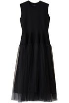 【アルアバイル/allureville】のドッキングタックフレアワンピース ブラック|ID:prp329100004645503