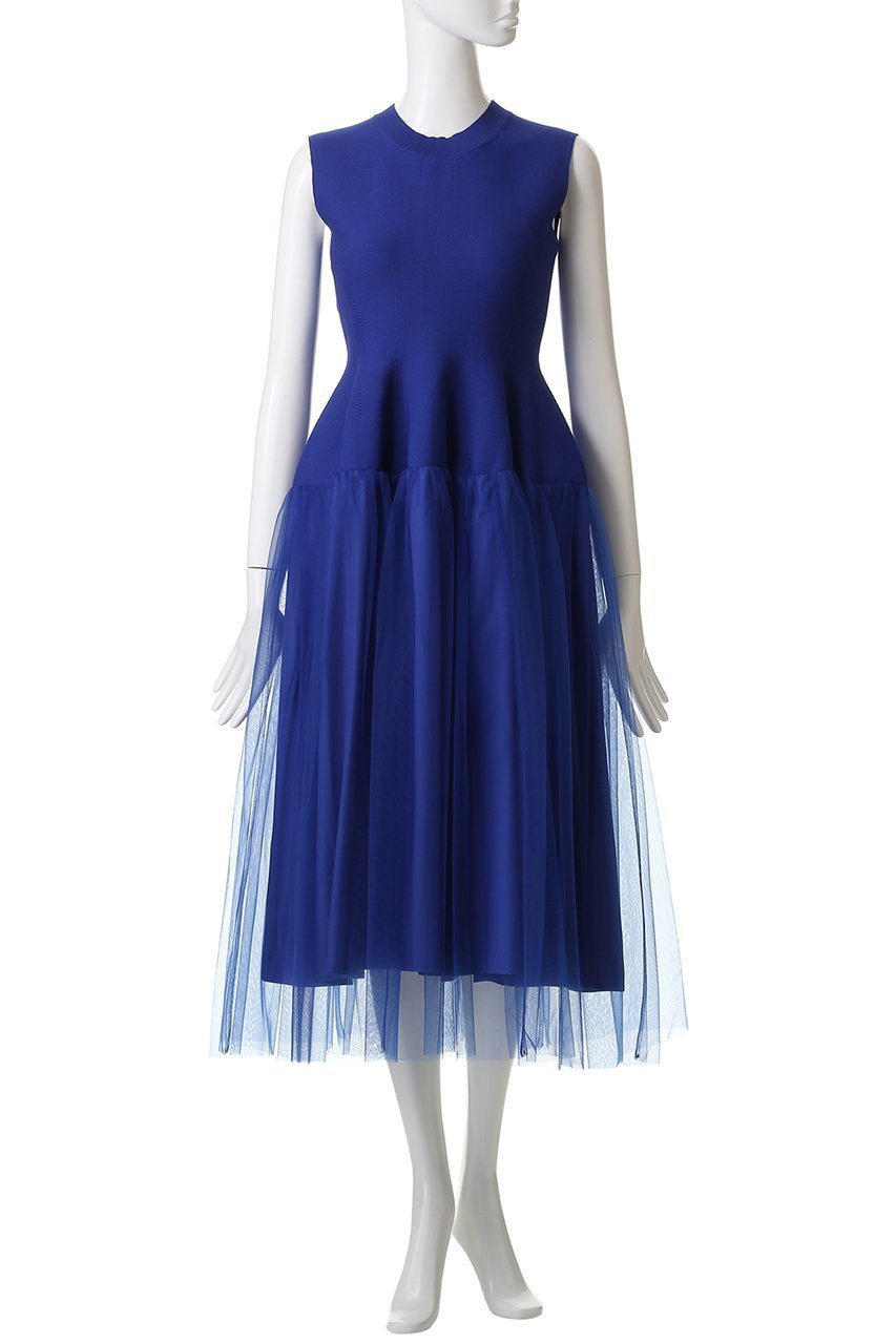 【アルアバイル/allureville】のドッキングタックフレアワンピース 人気、トレンドファッション・服の通販 founy(ファニー) 　ファッション　Fashion　レディースファッション　Fashion for Women　ワンピース　Dresses　チュニック　Tunic Tops & Dresses　オケージョン　Occasion Wear　カーディガン　Cardigan, Knitwear　ジャケット　Jacket, Outerwear　チュニック　Tunic, Long Top　チュール　Tulip, Tulip Motif　ノースリーブ　Sleeveless, No-Sleeve　フェミニン　Feminine, Girly　ロング　Long, Long-Length　other-2|ID: prp329100004645503 ipo3291000000036133484