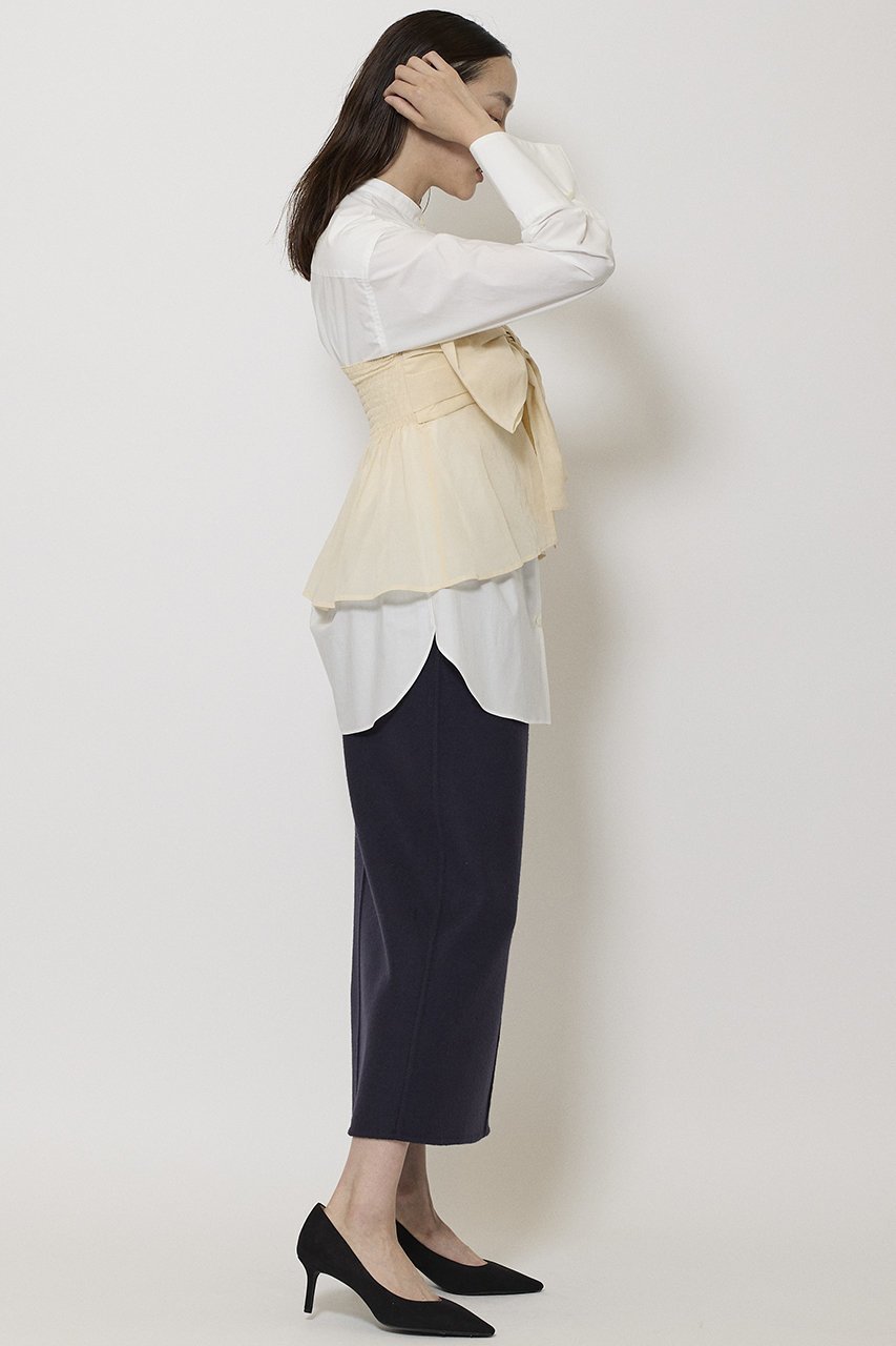 【ミラ ショーン バイ チカ キサダ/mila schon by chika kisada】のコットン オーガンジー ビスチェ 人気、トレンドファッション・服の通販 founy(ファニー) ファッション Fashion レディースファッション Fashion for Women トップス・カットソー Cut & Sew Tops キャミソール&ノースリーブ Camisoles & Sleeveless Tops シャツ・ブラウス・オフィスカジュアル Elegant Blouses & Button-Ups ビスチェ Bustiers & Corset Tops / Layered Bustier Style オーガンジー Organza Fabric シャーリング Shirring, Ruched ノースリーブ Sleeveless, No-Sleeve ビスチェ Bustier, Corset Top other-8|ID: prp329100004645504 ipo3291000000036039451