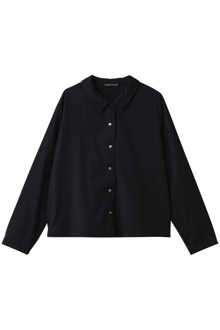 【ミズイロ インド/mizuiro ind】のT/R basic shirt シャツ インテリア・キッズ・メンズ・レディースファッション・服の通販 founy(ファニー) https://founy.com/ ファッション Fashion レディースファッション Fashion for Women トップス・カットソー Cut & Sew Tops シャツ・ブラウス・オフィスカジュアル Elegant Blouses & Button-Ups 2025年 2025 2025-2026秋冬・A/W Autumn/Winter 2025–26 AW25–26 コンパクト Compact, Small Size シンプル Simple, Minimal ストレッチ Stretch, Stretchy Fabric スリーブ Sleeve, Long Sleeve / Short Sleeve ベーシック Basic, Essential ロング Long, Long-Length エレガント 上品 Elegant A/W・秋冬 Autumn/Winter |ID: prp329100004645507 ipo3291000000033527242