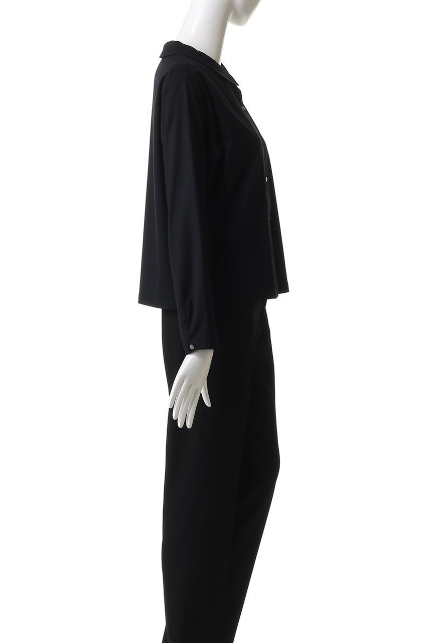 【ミズイロ インド/mizuiro ind】のT/R basic shirt シャツ 人気、トレンドファッション・服の通販 founy(ファニー) 　ファッション　Fashion　レディースファッション　Fashion for Women　トップス・カットソー　Cut & Sew Tops　シャツ・ブラウス・オフィスカジュアル　Elegant Blouses & Button-Ups　2025年　2025　2025-2026秋冬・A/W　Autumn/Winter 2025–26 AW25–26　コンパクト　Compact, Small Size　シンプル　Simple, Minimal　ストレッチ　Stretch, Stretchy Fabric　スリーブ　Sleeve, Long Sleeve / Short Sleeve　ベーシック　Basic, Essential　ロング　Long, Long-Length　エレガント 上品　Elegant　A/W・秋冬　Autumn/Winter　other-3|ID: prp329100004645507 ipo3291000000033527249