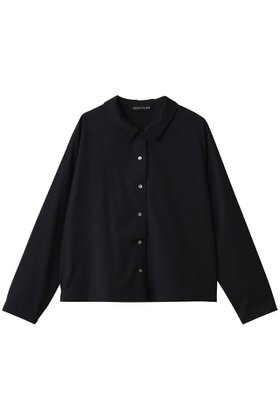 【ミズイロ インド/mizuiro ind】 T/Rベーシックシャツ人気、トレンドファッション・服の通販 founy(ファニー) ファッション Fashion レディースファッション Fashion for Women トップス・カットソー Cut & Sew Tops シャツ・ブラウス・オフィスカジュアル Elegant Blouses & Button-Ups コンパクト Compact, Small Size シンプル Simple, Minimal ストレッチ Stretch, Stretchy Fabric スリーブ Sleeve, Long Sleeve / Short Sleeve ベーシック Basic, Essential ロング Long, Long-Length エレガント 上品 Elegant |ID:prp329100004645507