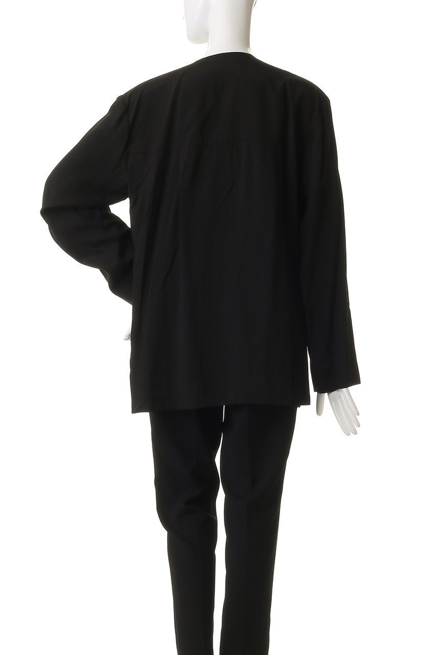 【アキラナカ/AKIRANAKA】のDomitila シャツ 人気、トレンドファッション・服の通販 founy(ファニー) 　ファッション　Fashion　レディースファッション　Fashion for Women　トップス・カットソー　Cut & Sew Tops　シャツ・ブラウス・オフィスカジュアル　Elegant Blouses & Button-Ups　2025年　2025　2025-2026秋冬・A/W　Autumn/Winter 2025–26 AW25–26　なめらか　Smooth, Silky Texture　シルク　Silk, 100% Silk　ジャケット　Jacket, Outerwear　スリーブ　Sleeve, Long Sleeve / Short Sleeve　ロング　Long, Long-Length　エレガント 上品　Elegant　A/W・秋冬　Autumn/Winter　other-4|ID: prp329100004645511 ipo3291000000033527307