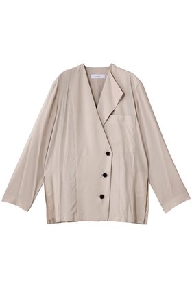 【アキラナカ/AKIRANAKA】 Domitila シャツ人気、トレンドファッション・服の通販 founy(ファニー) ファッション Fashion レディースファッション Fashion for Women トップス・カットソー Cut & Sew Tops シャツ・ブラウス・オフィスカジュアル Elegant Blouses & Button-Ups なめらか Smooth, Silky Texture シルク Silk, 100% Silk ジャケット Jacket, Outerwear スリーブ Sleeve, Long Sleeve / Short Sleeve ロング Long, Long-Length エレガント 上品 Elegant |ID:prp329100004645511