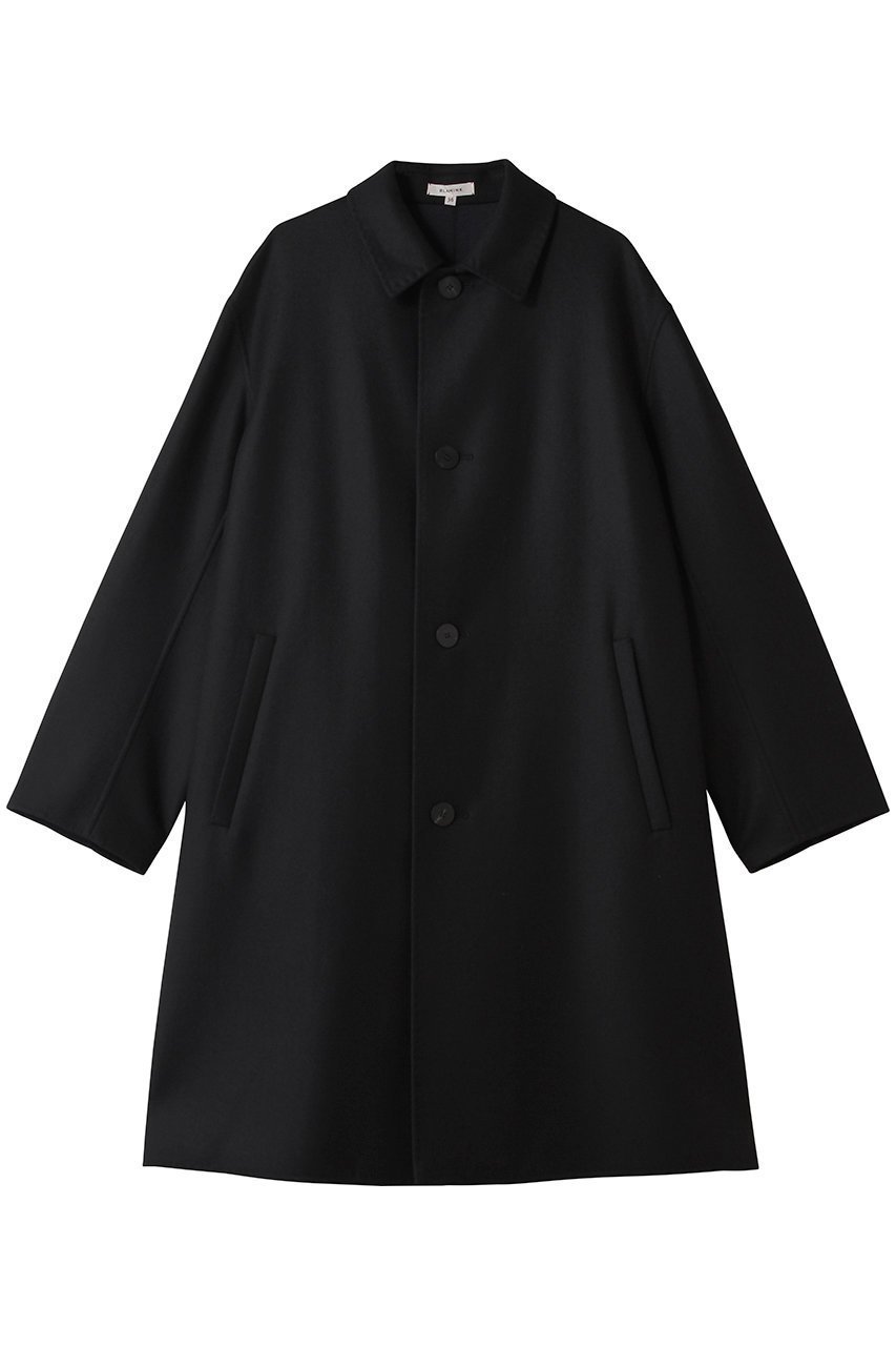 【ブラミンク/BLAMINK】のダブルフェイスレギュラーカラーコート インテリア・キッズ・メンズ・レディースファッション・服の通販 founy(ファニー) 　ファッション　Fashion　レディースファッション　Fashion for Women　アウター　Coat / Outerwear Collection　コート・ロングコート・ピーコート　Long Coats, Peacoats & More　2025年　2025　2025-2026秋冬・A/W　Autumn/Winter 2025–26 AW25–26　ダブル　Double, Double-Breasted　フェイス　Face, Facial Design　フォルム　Silhouette, Form　ベーシック　Basic, Essential　レギュラー　Regular, Standard Fit　ロング　Long, Long-Length　A/W・秋冬　Autumn/Winter　ブラック|ID: prp329100004645515 ipo3291000000033527341