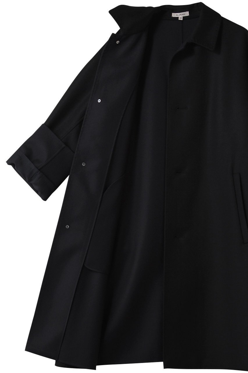 【ブラミンク/BLAMINK】のダブルフェイスレギュラーカラーコート 人気、トレンドファッション・服の通販 founy(ファニー) 　ファッション　Fashion　レディースファッション　Fashion for Women　アウター　Coat / Outerwear Collection　コート・ロングコート・ピーコート　Long Coats, Peacoats & More　ダブル　Double, Double-Breasted　フェイス　Face, Facial Design　フォルム　Silhouette, Form　ベーシック　Basic, Essential　レギュラー　Regular, Standard Fit　ロング　Long, Long-Length　other-6|ID: prp329100004645515 ipo3291000000036039521