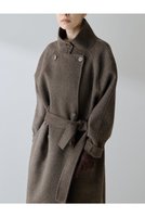 【ウィムガゼット/Whim Gazette】の【Christian AKS】Wool Double Coat 人気、トレンドファッション・服の通販 founy(ファニー) ファッション Fashion レディースファッション Fashion for Women アウター Coat / Outerwear Collection コート・ロングコート・ピーコート Long Coats, Peacoats & More シンプル Simple, Minimal バランス Balance, Style Balance ミックス Mix, Mixed Style ロング Long, Long-Length A/W・秋冬 Autumn/Winter エレガント 上品 Elegant 2025年 2025 2025-2026秋冬・A/W Autumn/Winter 2025–26 AW25–26 |ID:prp329100004645517