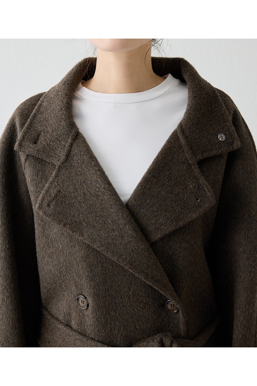 【ウィムガゼット/Whim Gazette】の【Christian AKS】Wool Double Coat 人気、トレンドファッション・服の通販 founy(ファニー) ファッション Fashion レディースファッション Fashion for Women アウター Coat / Outerwear Collection コート・ロングコート・ピーコート Long Coats, Peacoats & More シンプル Simple, Minimal バランス Balance, Style Balance ミックス Mix, Mixed Style ロング Long, Long-Length エレガント 上品 Elegant other-7|ID: prp329100004645517 ipo3291000000036183295