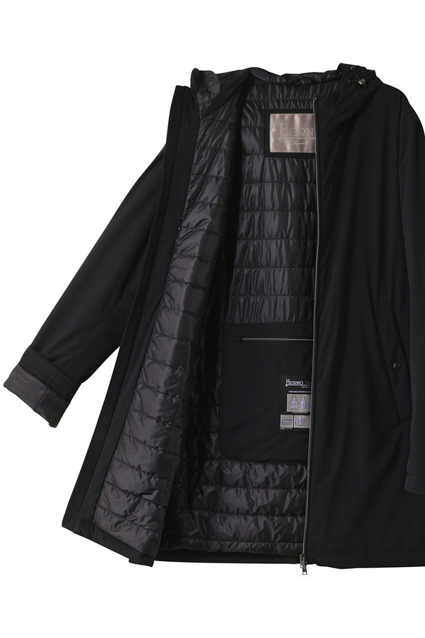 【ヘルノ/HERNO / MEN】の【MEN】はっ水ナイロン フーディーコート 人気、トレンドファッション・服の通販 founy(ファニー) 　ファッション　Fashion　メンズファッション　Fashion for Men　ショート　Short, Short Length　スポーティ　Sporty, Casual Athletic　エレガント 上品　Elegant　旅行　Travel　秋　Autumn　軽量　Lightweight, Ultra Light　other-6|ID: prp329100004645519 ipo3291000000036133508