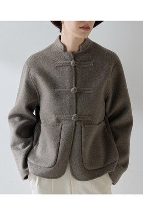 【ウィムガゼット/Whim Gazette】 【Christian AKS】Wool China Jacket人気、トレンドファッション・服の通販 founy(ファニー) ファッション Fashion レディースファッション Fashion for Women アウター Coat / Outerwear Collection レディースジャケット・軽アウター Jackets クラシック Classic, Timeless Style ショート Short, Short Length シンプル Simple, Minimal ジャケット Jacket, Outerwear モダン Modern, Contemporary A/W・秋冬 Autumn/Winter 2025年 2025 2025-2026秋冬・A/W Autumn/Winter 2025–26 AW25–26 |ID:prp329100004645521