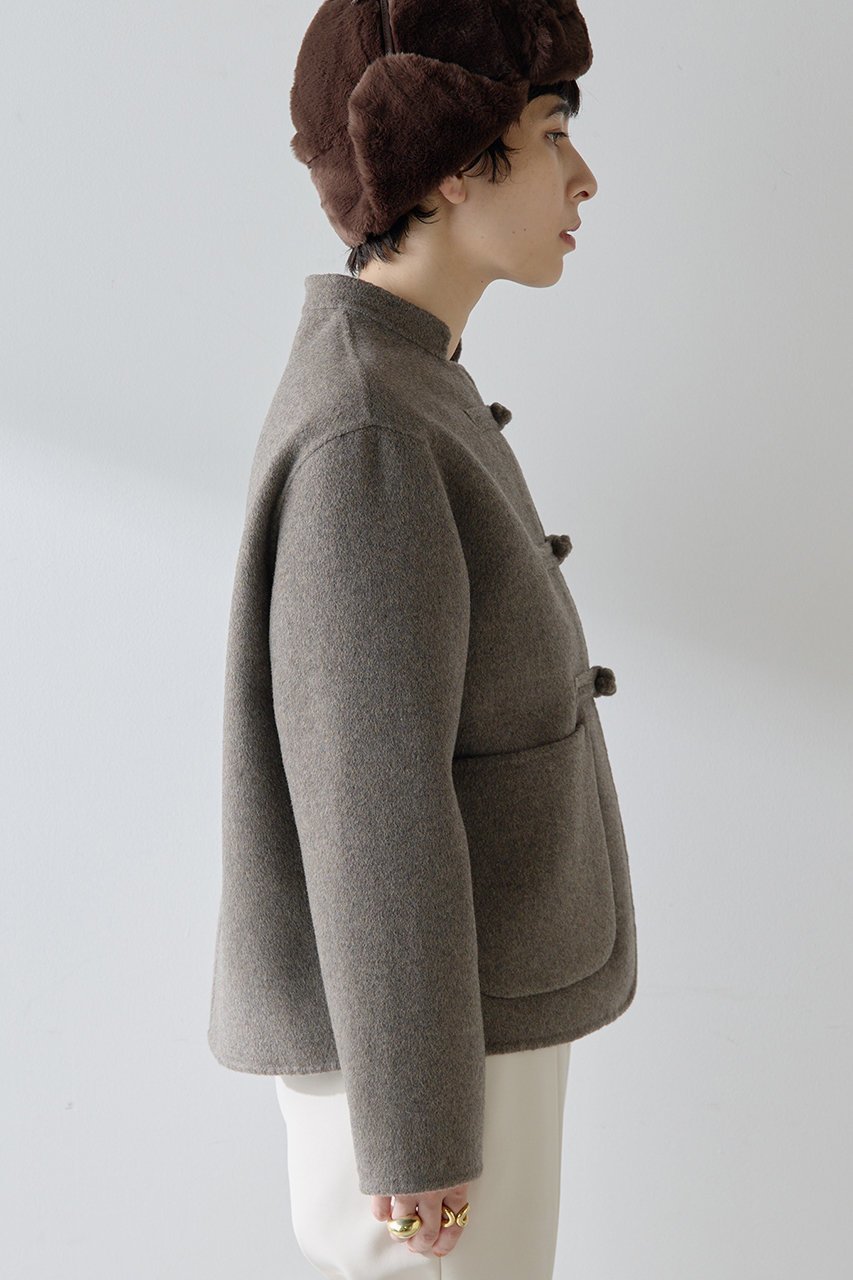 【ウィムガゼット/Whim Gazette】の【Christian AKS】Wool China Jacket 人気、トレンドファッション・服の通販 founy(ファニー) 　ファッション　Fashion　レディースファッション　Fashion for Women　アウター　Coat / Outerwear Collection　レディースジャケット・軽アウター　Jackets　クラシック　Classic, Timeless Style　ショート　Short, Short Length　シンプル　Simple, Minimal　ジャケット　Jacket, Outerwear　モダン　Modern, Contemporary　A/W・秋冬　Autumn/Winter　2025年　2025　2025-2026秋冬・A/W　Autumn/Winter 2025–26 AW25–26　other-3|ID: prp329100004645521 ipo3291000000033527382