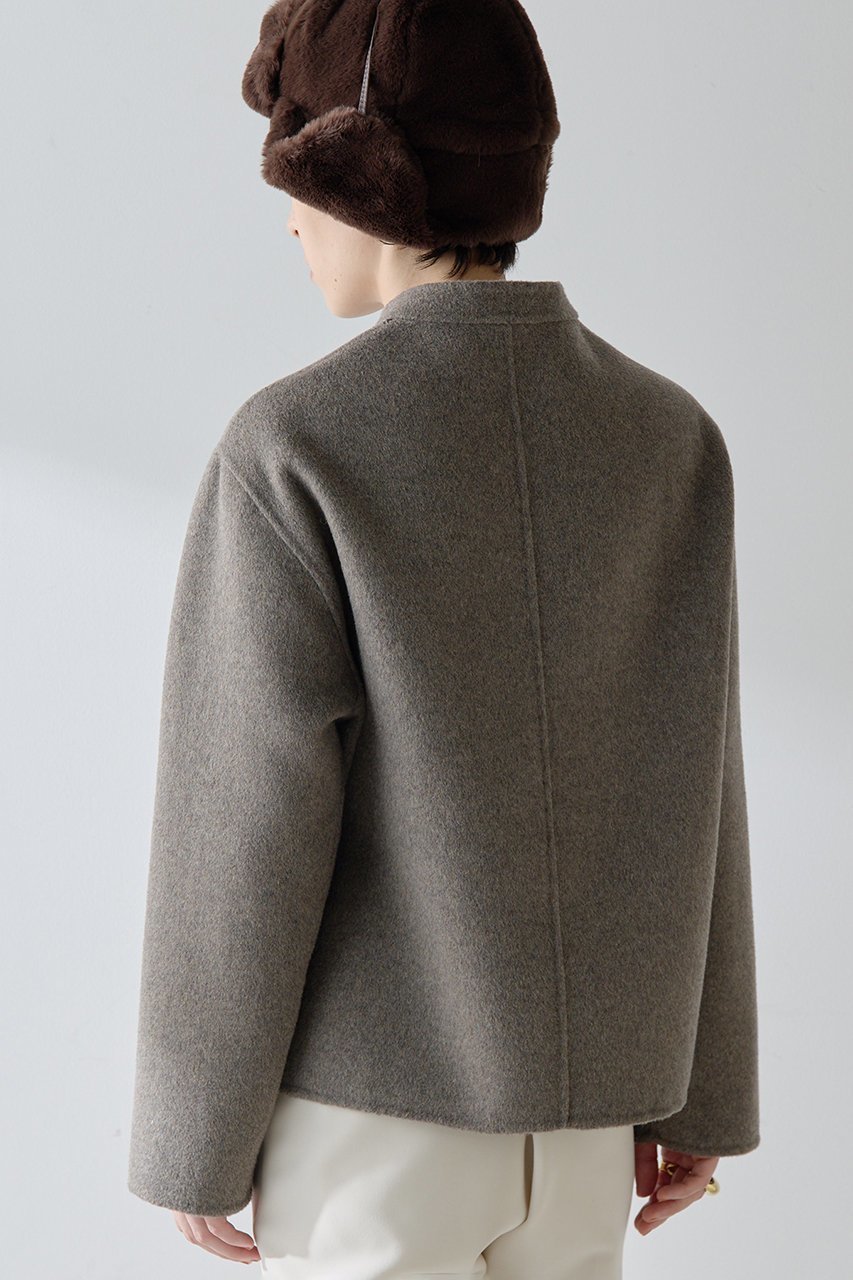 【ウィムガゼット/Whim Gazette】の【Christian AKS】Wool China Jacket 人気、トレンドファッション・服の通販 founy(ファニー) 　ファッション　Fashion　レディースファッション　Fashion for Women　アウター　Coat / Outerwear Collection　レディースジャケット・軽アウター　Jackets　クラシック　Classic, Timeless Style　ショート　Short, Short Length　シンプル　Simple, Minimal　ジャケット　Jacket, Outerwear　モダン　Modern, Contemporary　A/W・秋冬　Autumn/Winter　2025年　2025　2025-2026秋冬・A/W　Autumn/Winter 2025–26 AW25–26　other-4|ID: prp329100004645521 ipo3291000000033527383