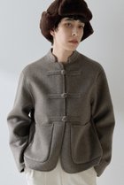 【ウィムガゼット/Whim Gazette】の【Christian AKS】Wool China Jacket モカ|ID: prp329100004645521 ipo3291000000036244910