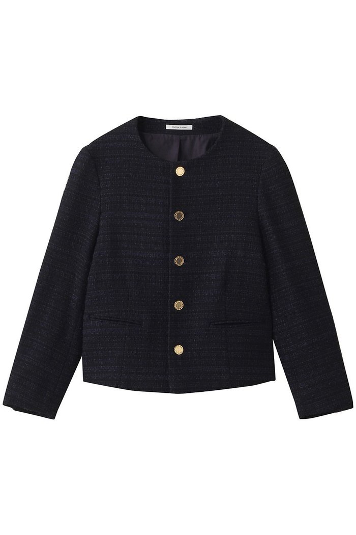 【クチュールドアダム/COUTURE D'ADAM】のGuardsジャケット インテリア・キッズ・メンズ・レディースファッション・服の通販 founy(ファニー) https://founy.com/ ファッション Fashion レディースファッション Fashion for Women アウター Coat / Outerwear Collection レディースジャケット・軽アウター Jackets カーディガン Cardigan, Knitwear ジャケット Jacket, Outerwear テーラード Tailored, Tailored Fit デニム Denim, Jeans Material フェミニン Feminine, Girly ミリタリー Military, Army Style エレガント 上品 Elegant |ID: prp329100004645523 ipo3291000000036241966