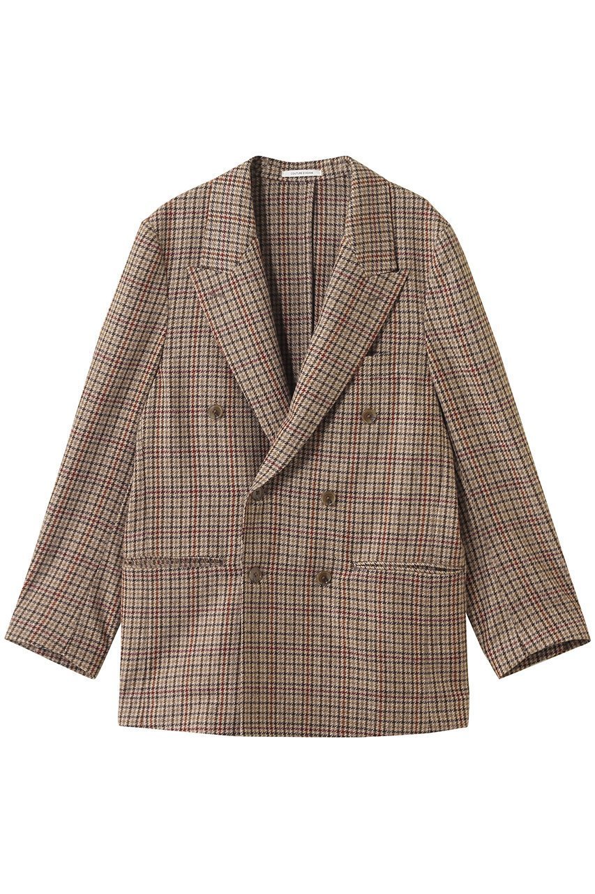 【クチュールドアダム/COUTURE D'ADAM】のスコティッシュダブルジャケット 人気、トレンドファッション・服の通販 founy(ファニー) 　ファッション　Fashion　レディースファッション　Fashion for Women　アウター　Coat / Outerwear Collection　レディースジャケット・軽アウター　Jackets　2025年　2025　2025-2026秋冬・A/W　Autumn/Winter 2025–26 AW25–26　クラシカル　Classical, Vintage-Inspired　ジャケット　Jacket, Outerwear　バランス　Balance, Style Balance　マニッシュ　Mannish, Boyish　A/W・秋冬　Autumn/Winter　 other-1|ID: prp329100004645524 ipo3291000000033527402