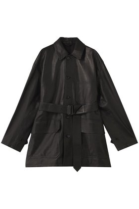 【イレーヴ/YLEVE】 SHEEP レザー カバーオール ジャケット人気、トレンドファッション・服の通販 founy(ファニー) ファッション Fashion レディースファッション Fashion for Women アウター Coat / Outerwear Collection レディースジャケット・軽アウター Jackets 2025年 2025 2025-2026秋冬・A/W Autumn/Winter 2025–26 AW25–26 クラシカル Classical, Vintage-Inspired ジャケット Jacket, Outerwear ハーフ Half, Half-Length A/W・秋冬 Autumn/Winter |ID:prp329100004645525
