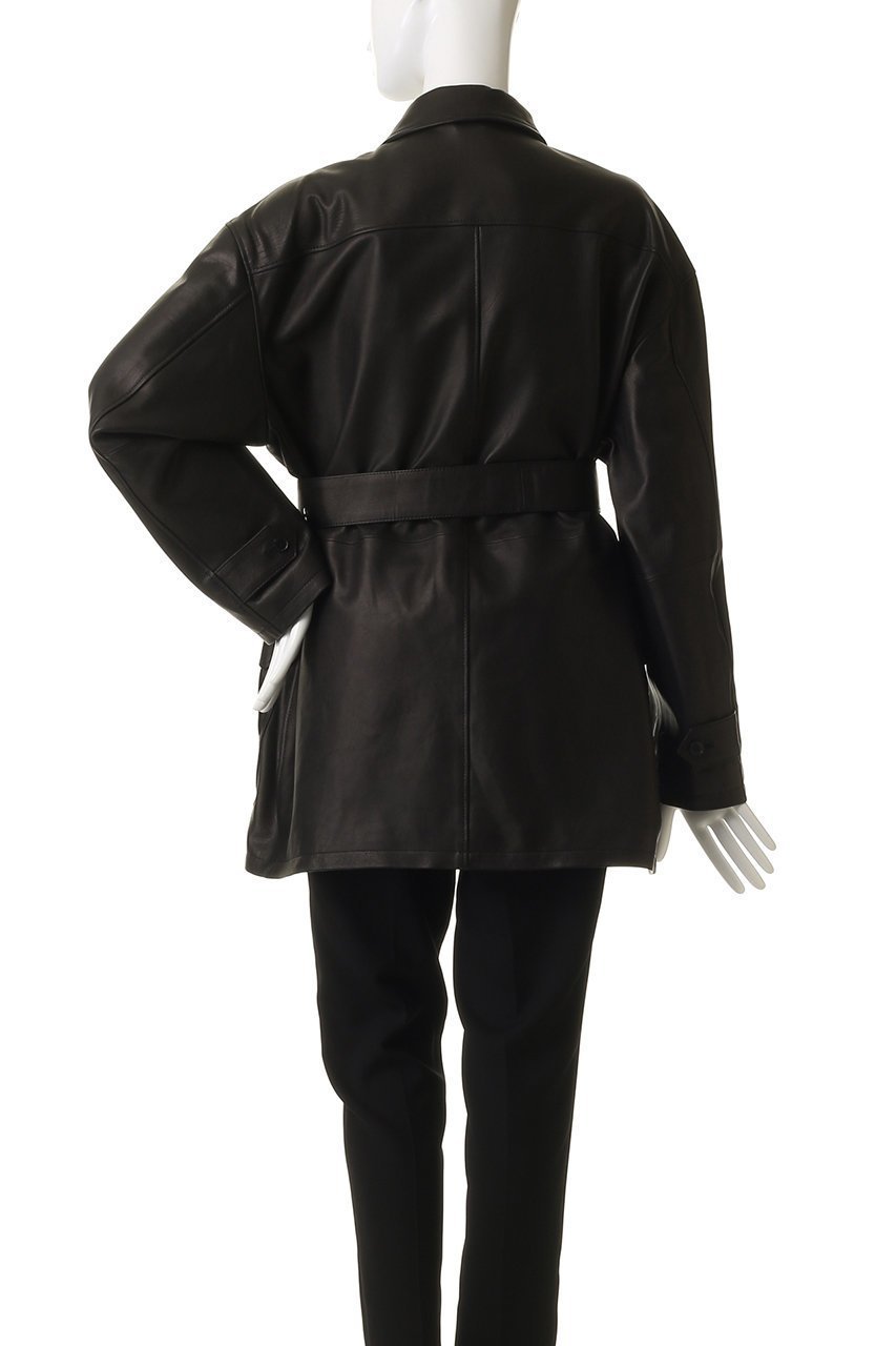 【イレーヴ/YLEVE】のSHEEP レザー カバーオール ジャケット 人気、トレンドファッション・服の通販 founy(ファニー) 　ファッション　Fashion　レディースファッション　Fashion for Women　アウター　Coat / Outerwear Collection　レディースジャケット・軽アウター　Jackets　2025年　2025　2025-2026秋冬・A/W　Autumn/Winter 2025–26 AW25–26　クラシカル　Classical, Vintage-Inspired　ジャケット　Jacket, Outerwear　ハーフ　Half, Half-Length　A/W・秋冬　Autumn/Winter　other-4|ID: prp329100004645525 ipo3291000000033527422